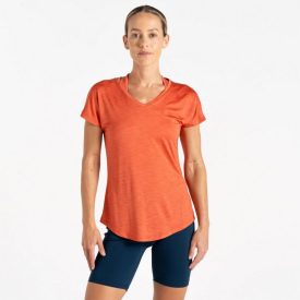 Dare2be Vigilant Tee női gyorsan száradó póló narancs