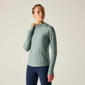 Dare2be Sprint Cty Hoodie női technikai pulóver zöld