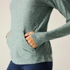 Dare2be Sprint Cty Hoodie női technikai pulóver zöld