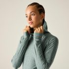 Dare2be Sprint Cty Hoodie női technikai pulóver zöld