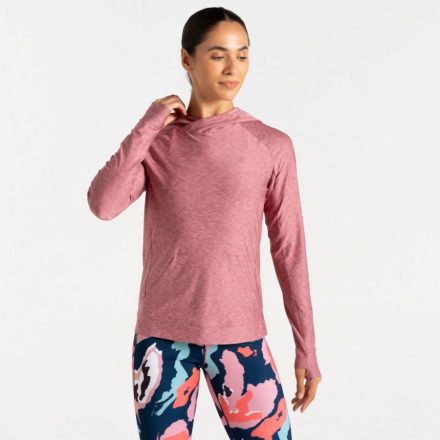 Dare2be Sprint Cty Hoodie női technikai pulóver rózsaszín/korall/pink