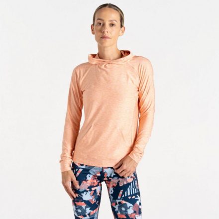 Dare2be Sprint Cty Hoodie női technikai pulóver narancs