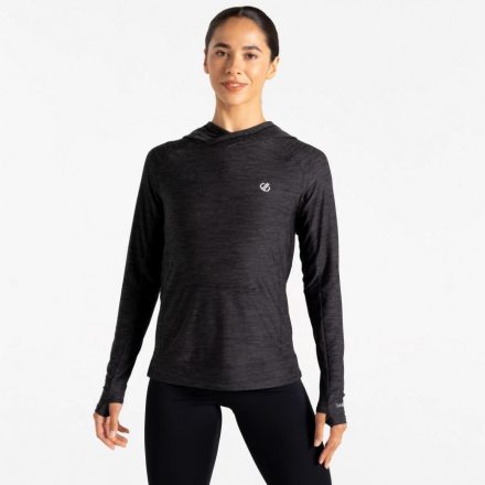 Dare2be Sprint Cty Hoodie női technikai pulóver fekete