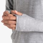 Dare2be Sprint Cty Hoodie női technikai pulóver szürke