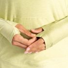 Dare2be Sprint Cty Hoodie női technikai pulóver sárga