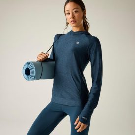 Dare2be Sprint Cty Hoodie női technikai pulóver kék