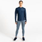 Dare2be Sprint Cty Hoodie női technikai pulóver kék