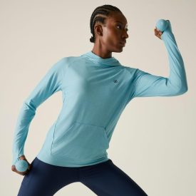 Dare2be Sprint Cty Hoodie női technikai pulóver kék