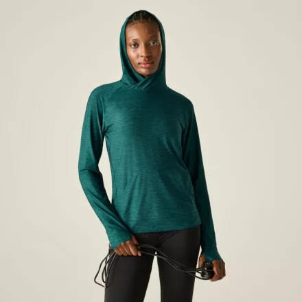 Dare2be Sprint Cty Hoodie női technikai pulóver zöld
