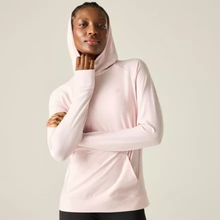 Dare2be Sprint Cty Hoodie női technikai pulóver rózsaszín/korall/pink