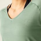 Dare2be Discern Tee női gyorsan száradó felső zöld