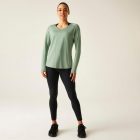 Dare2be Discern Tee női gyorsan száradó felső zöld