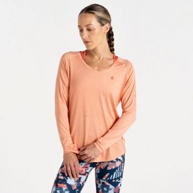   Dare2be Discern Tee női gyorsan száradó felső rózsaszín/korall/pink