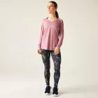 Dare2be Discern Tee női gyorsan száradó felső rózsaszín/korall/pink
