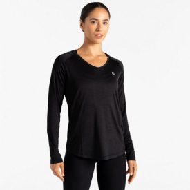 Dare2be Discern Tee női gyorsan száradó felső fekete