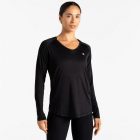 Dare2be Discern Tee női gyorsan száradó felső fekete