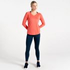 Dare2be Discern Tee női gyorsan száradó felső piros