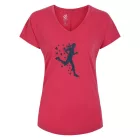 Dare2be Calm Tee Női gyorsan száradó póló rózsaszín/korall/pink