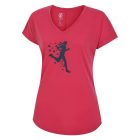 Dare2be Calm Tee Női gyorsan száradó póló rózsaszín/korall/pink