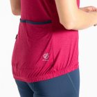 Dare2be PedalThroughIt II Női kerékpáros technikai felső piros