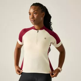 Dare2be Flutter Jersey Női kerékpáros mez bordó