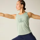Dare2be Harmonic Vest Női bambuszszálas felső zöld