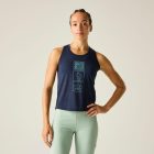 Dare2be Harmonic Vest Női bambuszszálas felső kék