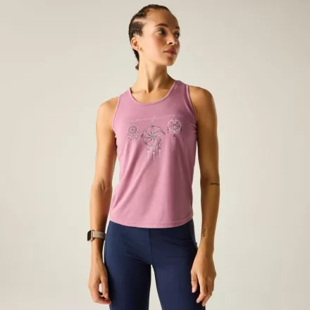 Dare2be Harmonic Vest Női bambuszszálas felső rózsaszín/korall/pink