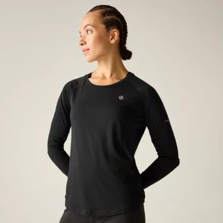 Dare2be NimbleLongSleeveT Női gyorsan száradó póló fekete