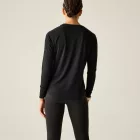 Dare2be NimbleLongSleeveT Női gyorsan száradó póló fekete