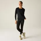 Dare2be NimbleLongSleeveT Női gyorsan száradó póló fekete