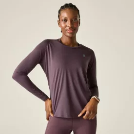 Dare2be NimbleLongSleeveT Női gyorsan száradó póló lila
