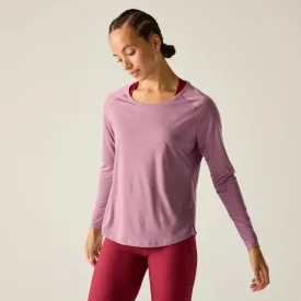   Dare2be NimbleLongSleeveT Női gyorsan száradó póló rózsaszín/korall/pink