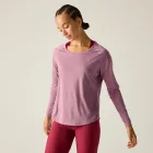 Dare2be NimbleLongSleeveT Női gyorsan száradó póló rózsaszín/korall/pink