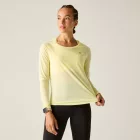 Dare2be NimbleLongSleeveT Női gyorsan száradó póló sárga