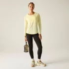 Dare2be NimbleLongSleeveT Női gyorsan száradó póló sárga