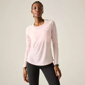   Dare2be NimbleLongSleeveT Női gyorsan száradó póló rózsaszín/korall/pink