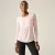 Dare2be NimbleLongSleeveT Női gyorsan száradó póló rózsaszín/korall/pink