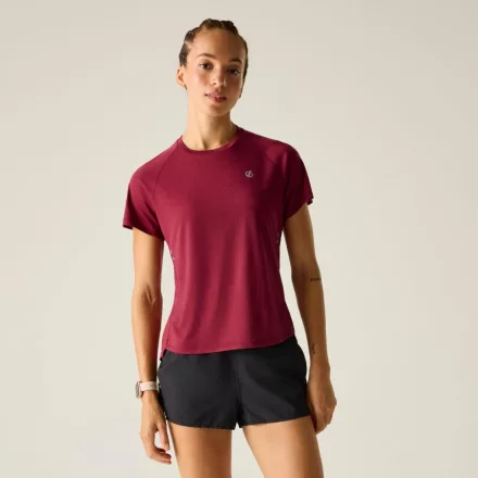 Dare2be Nimble Tee Női gyorsan száradó póló bordó