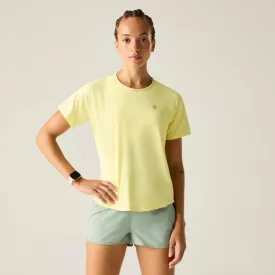 Dare2be Chase II Tee Női gyorsan száradó póló sárga