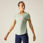 Dare2be Serenity Tee Női gyorsan száradó póló zöld