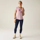 Dare2be Serenity Tee Női gyorsan száradó póló rózsaszín/korall/pink