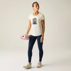 Dare2be Serenity Tee Női gyorsan száradó póló sárga