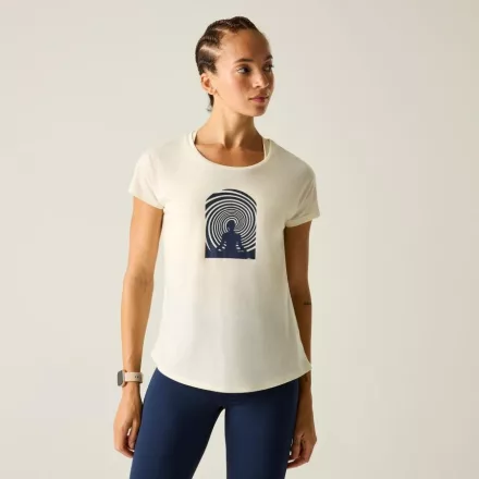 Dare2be Serenity Tee Női gyorsan száradó póló sárga