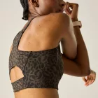 Dare2be Influential Bra Női fitnesz melltartó barna