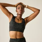 Dare2be Influential Bra Női fitnesz melltartó fekete