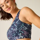 Dare2be Influential Bra Női fitnesz melltartó kék