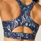 Dare2be Influential Bra Női fitnesz melltartó kék