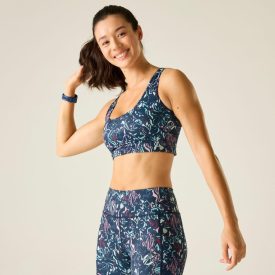 Dare2be Influential Bra Női fitnesz melltartó kék