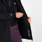 Dare2be SwitchUpII Jacket Női túra- esőkabát 20.000 mm vízálló fekete